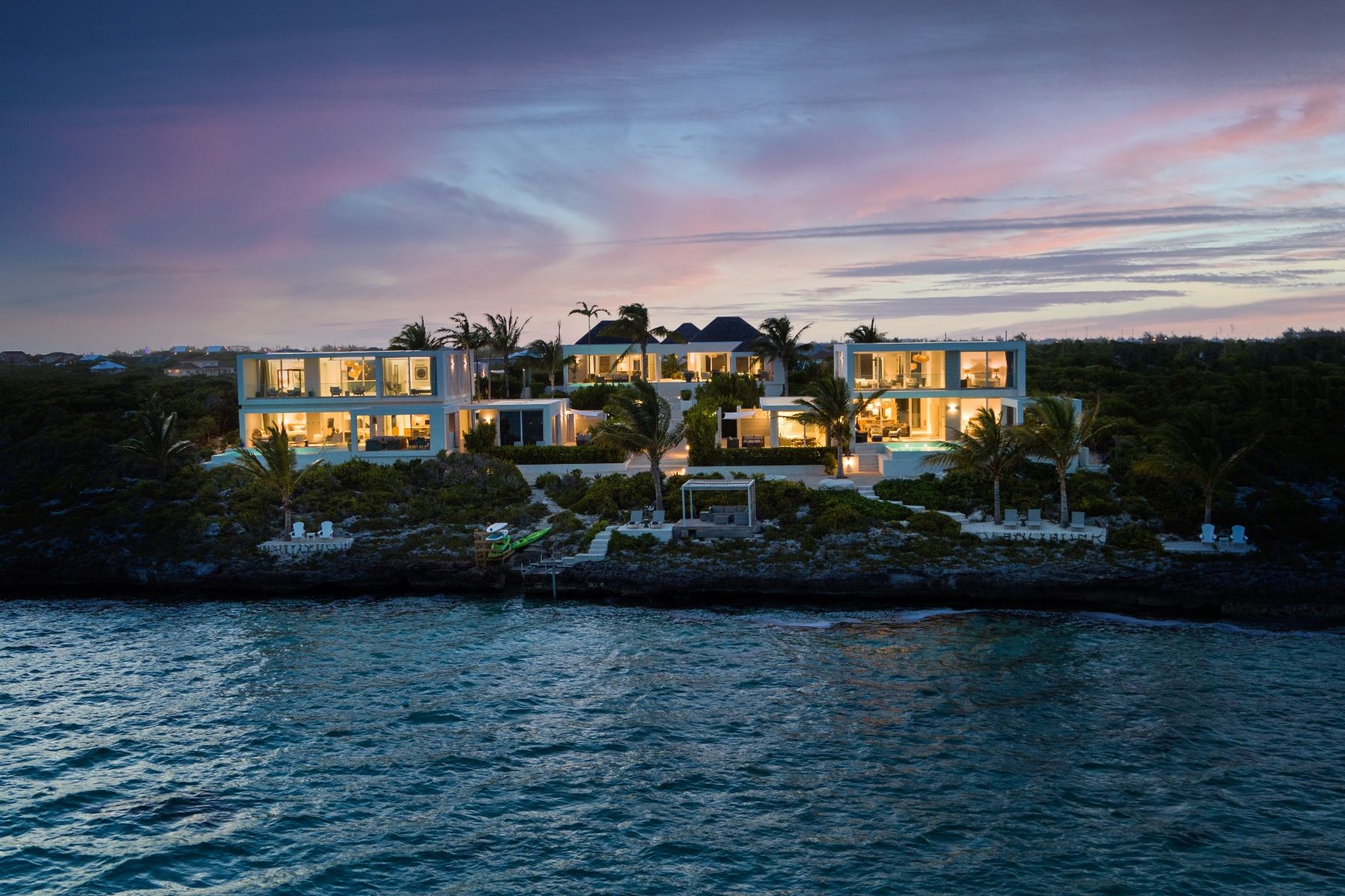 Evening photo of Ocean Dream Estate.